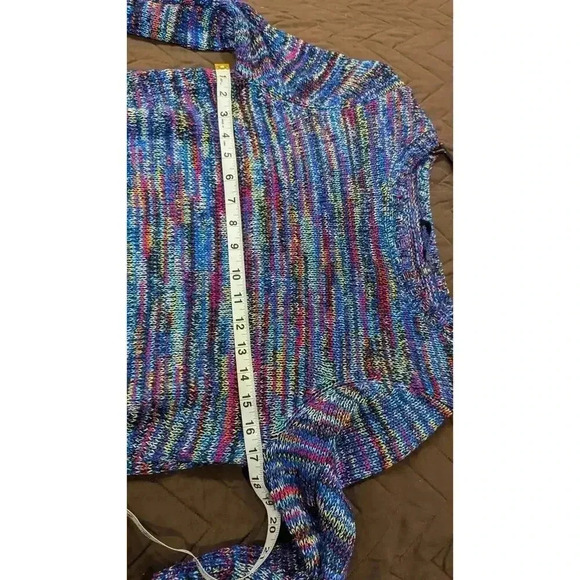 Multicolor casual sweater by Hannah size S - Picture 5 of 6
